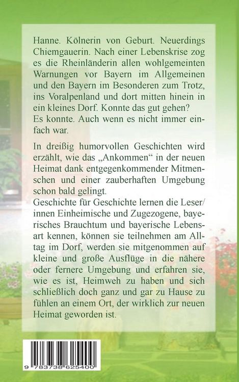 Produktbild: Hanne - eine Rheinl&auml;nderin im Chiemgau