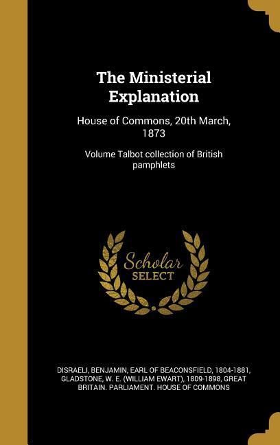 Produktbild: The Ministerial Explanation