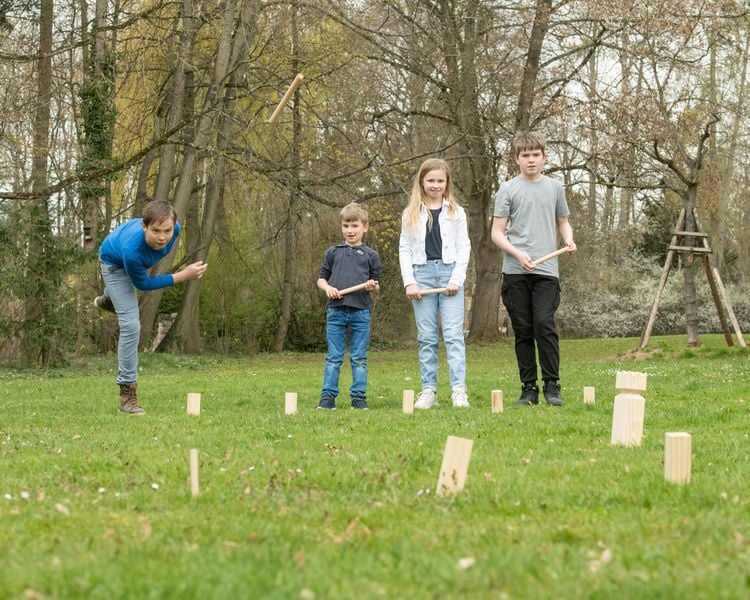 Produktbild: Outdoor active Schwedenschach Kubb 21-teilig
