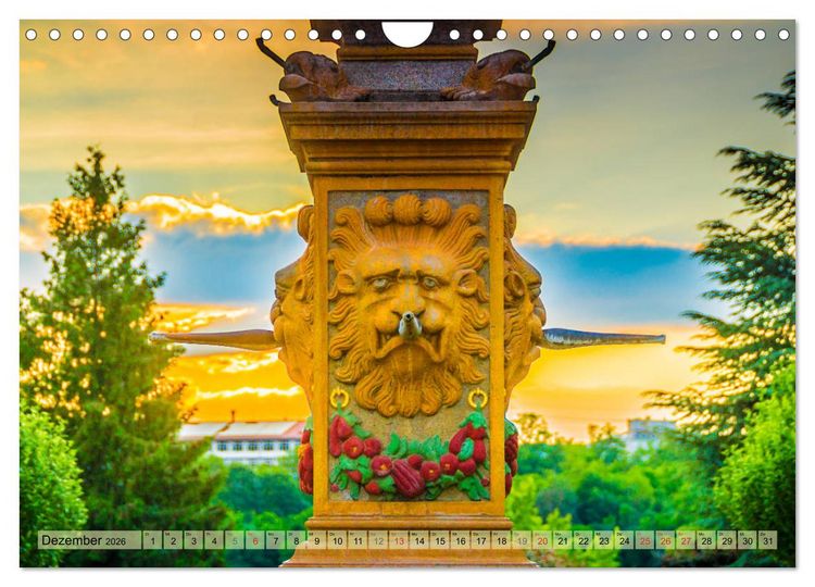 Produktbild: Leonberg - Altstadt in Abendstimmung (Wandkalender 2026 DIN A4 quer), CALVENDO Monatskalender