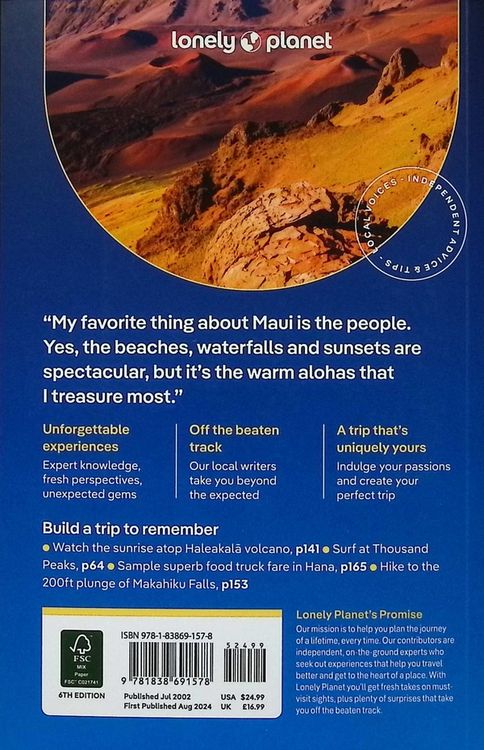 Produktbild: Lonely Planet Maui