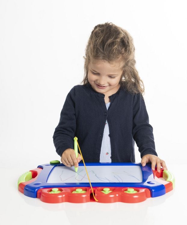 Produktbild: Magnet Maltafel mit 4 Stempeln