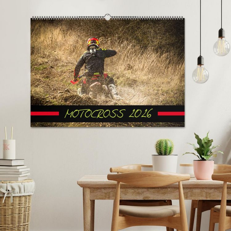 Produktbild: MOTOCROSS 2026 (Wandkalender 2026 DIN A2 quer), CALVENDO Monatskalender