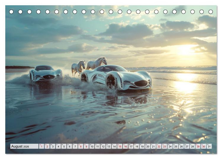 Produktbild: Future Rides (Tischkalender 2026 DIN A5 quer), CALVENDO Monatskalender
