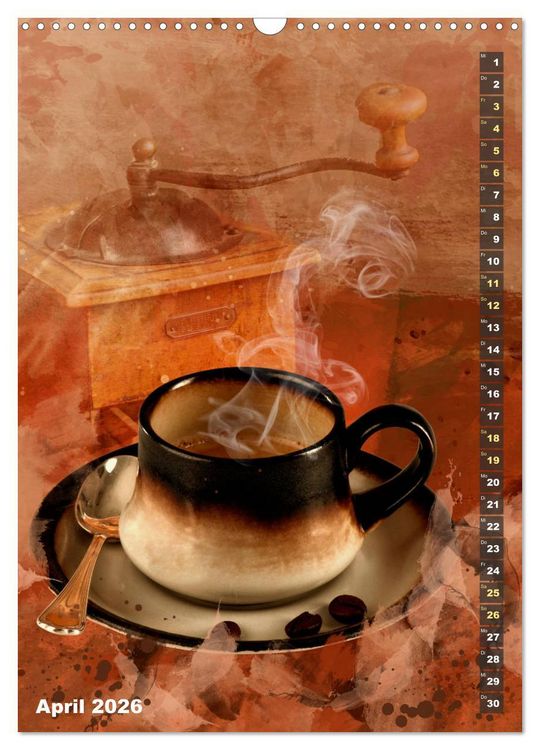 Produktbild: kochKUNST Verliebt in Omas K&uuml;che (Wandkalender 2026 DIN A3 hoch), CALVENDO Monatskalender