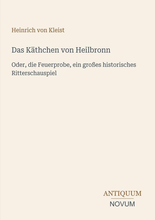 Produktbild: Das K&auml;thchen von Heilbronn