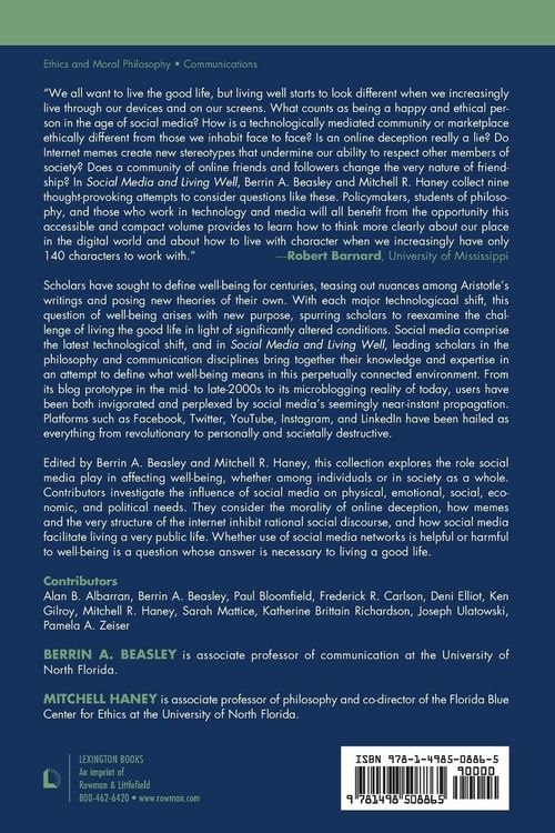 Produktbild: Social Media and Living Well