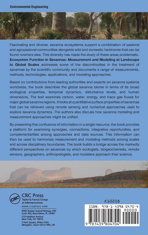 Produktbild: Ecosystem Function in Savannas