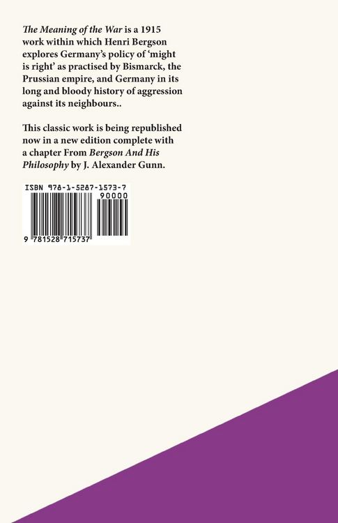 Produktbild: The Meaning of the War - Life and Matter in Conflict