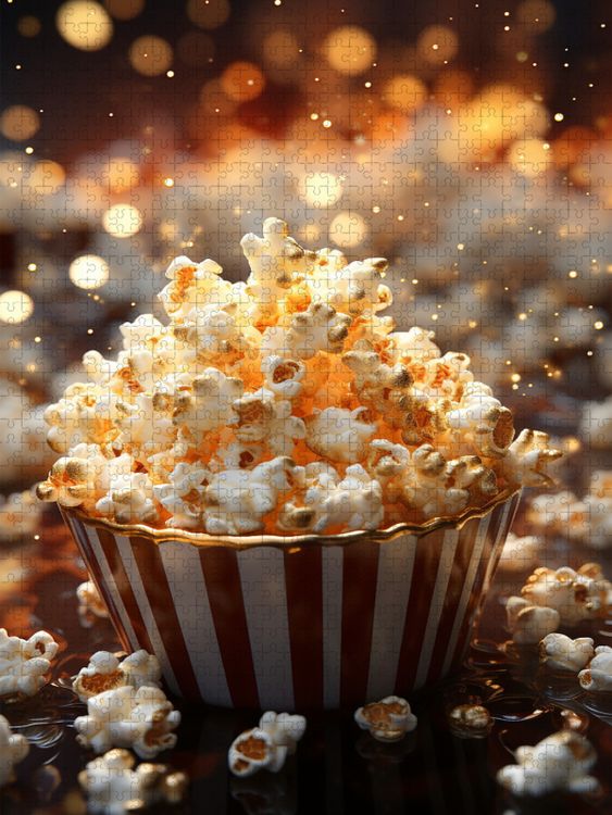 Produktbild: CALVENDO Puzzle Popcorn | 2000 Teile Lege-Gr&ouml;&szlig;e 90x67cm Foto-Puzzle f&uuml;r gl&uuml;ckliche Stunden
