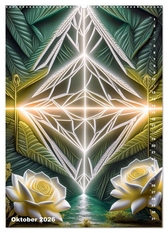 Produktbild: Surrealistische Traumwelt (Wandkalender 2026 DIN A2 hoch), CALVENDO Monatskalender