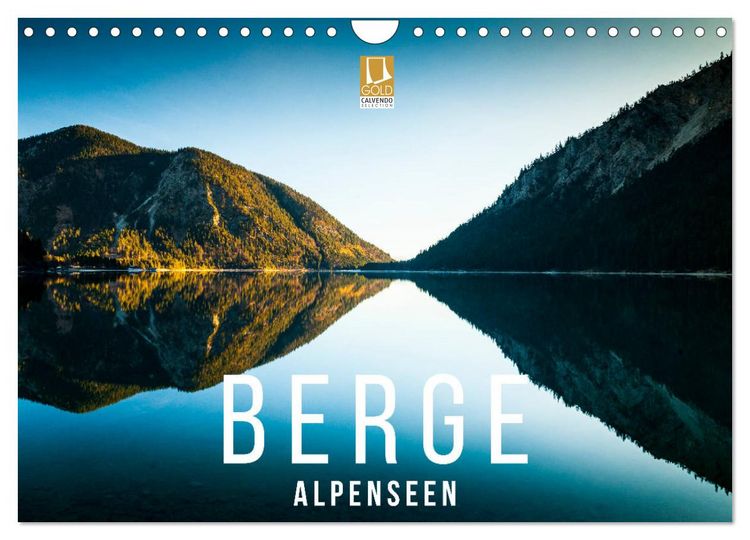 Produktbild: Berge. Alpenseen (Wandkalender 2026 DIN A4 quer), CALVENDO Monatskalender