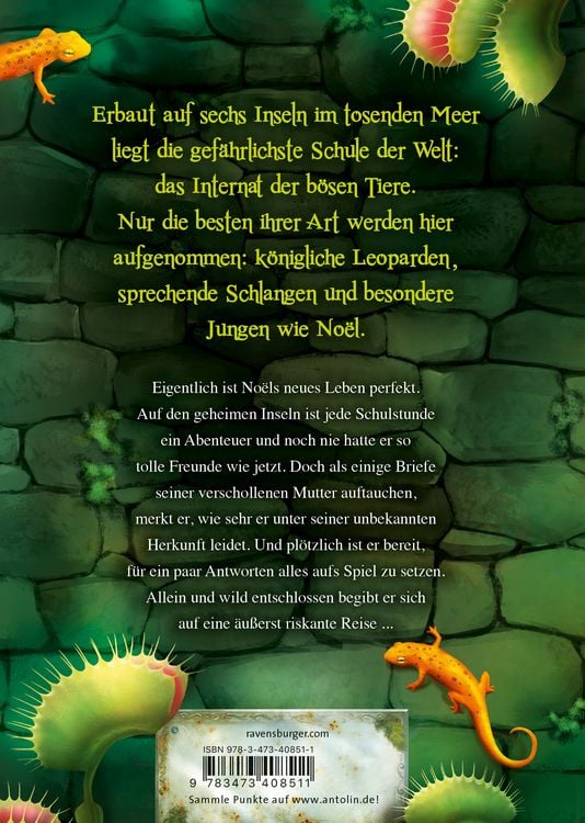 Produktbild: Internat der b&ouml;sen Tiere, Band 3 - Die Reise