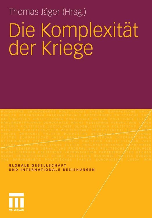 Produktbild: Die Komplexit&auml;t der Kriege