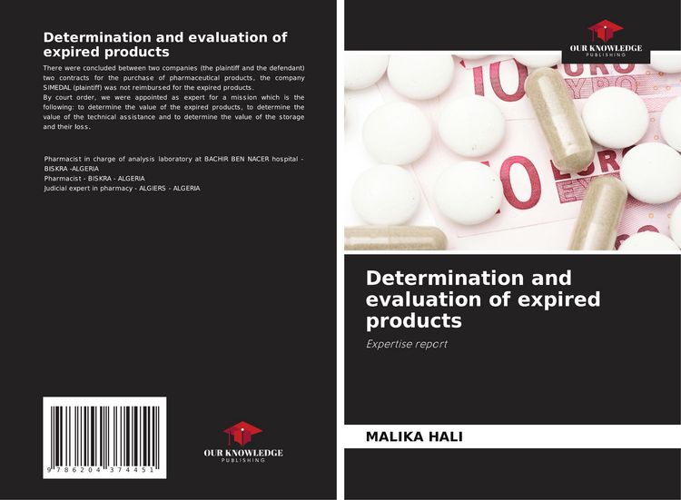 Produktbild: Determination and evaluation of expired products