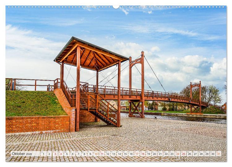 Produktbild: Anklam Impressionen (Wandkalender 2026 DIN A2 quer), CALVENDO Monatskalender