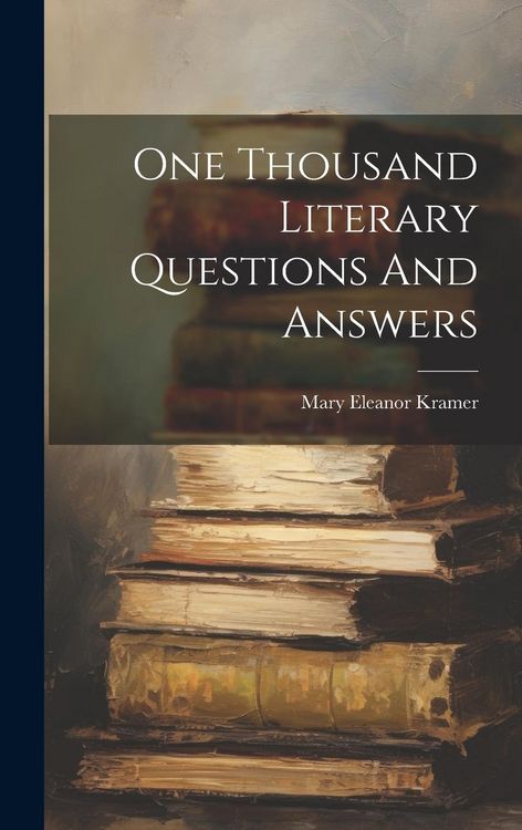 Produktbild: One Thousand Literary Questions And Answers