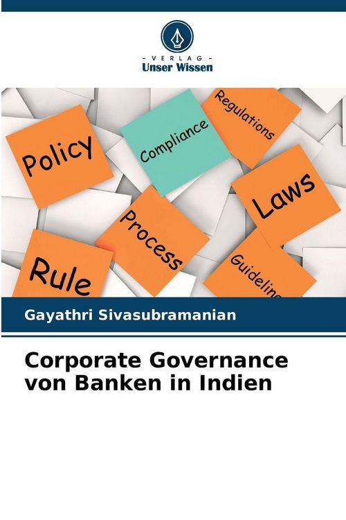 Produktbild: Corporate Governance von Banken in Indien