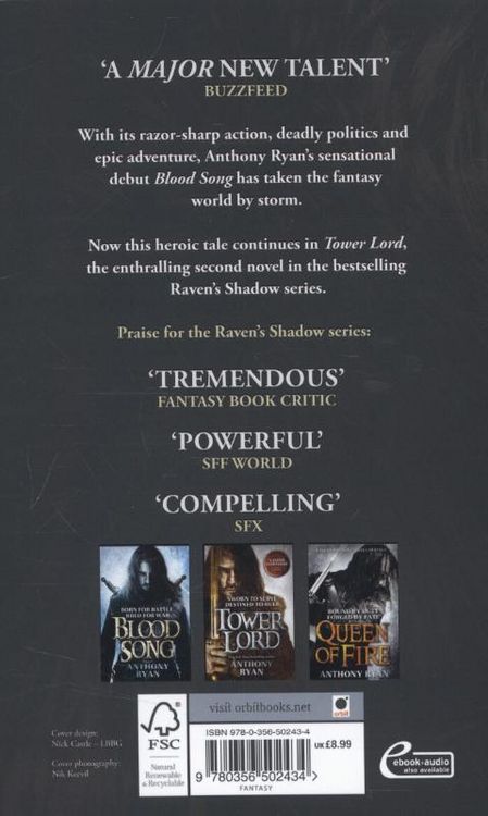Produktbild: Raven's Shadow 02. Tower Lord