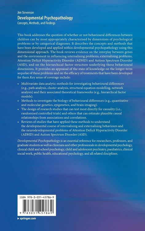 Produktbild: Developmental Psychopathology