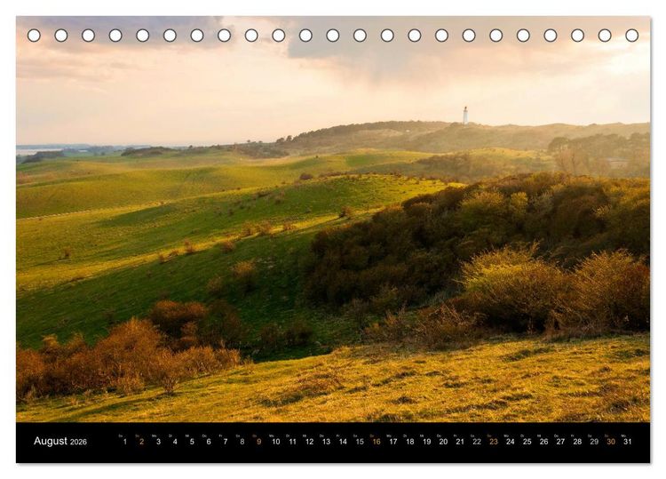 Produktbild: Sehnsucht Hiddensee 2026 (Tischkalender 2026 DIN A5 quer), CALVENDO Monatskalender