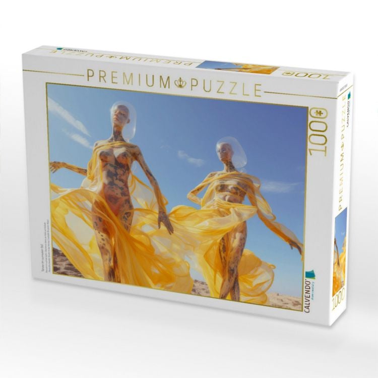 Produktbild: CALVENDO Puzzle T&auml;nzer im surrealen Stil | 1000 Teile Lege-Gr&ouml;&szlig;e 64x48cm Foto-Puzzle f&uuml;r gl&uuml;ckliche Stunden
