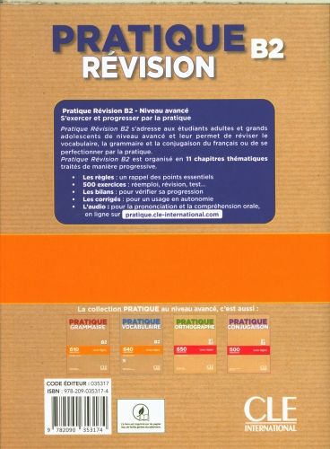 Produktbild: Pratique Revision - Niveau B2 - Livre + Corriges + Audio telechargeable