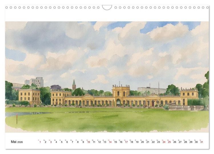 Produktbild: DOCUMENTA-Stadt Kassel (Wandkalender 2026 DIN A3 quer), CALVENDO Monatskalender