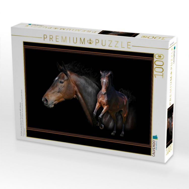 Produktbild: CALVENDO Puzzle Ein Motiv aus dem Kalender Traumpferde-ART-Collection | 1000 Teile Lege-Gr&ouml;&szlig;e 64x48cm Foto-Puzzle f&uuml;r gl&uuml;ckliche Stunden
