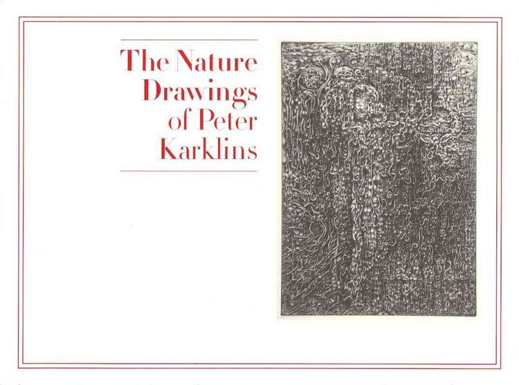 Produktbild: The Nature Drawings of Peter Karklins