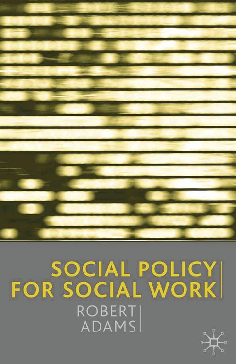 Produktbild: Social Policy for Social Work