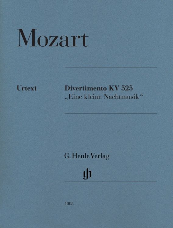 Produktbild: Wolfgang Amadeus Mozart - Divertimento &bdquo;Eine kleine Nachtmusik&ldquo; KV 525