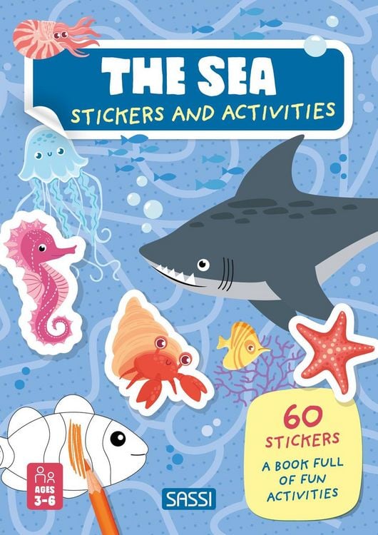 Produktbild: The sea. Stickers and activities
