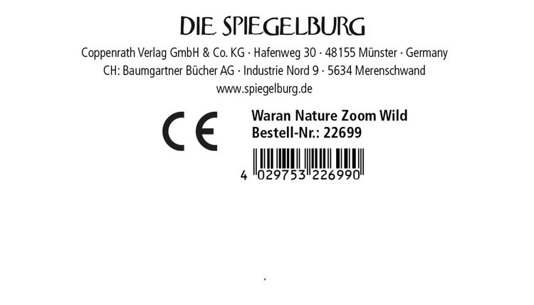 Produktbild: Waran - Nature Zoom Wild