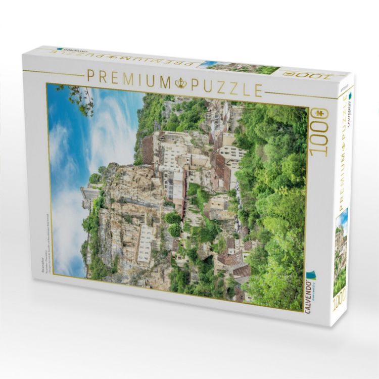 Produktbild: CALVENDO Puzzle Rocamadour | 1000 Teile Lege-Gr&ouml;&szlig;e 64x48cm Foto-Puzzle f&uuml;r gl&uuml;ckliche Stunden