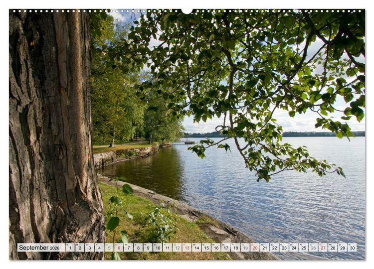 Produktbild: FINNLAND Traumhafte Landschaften (Wandkalender 2026 DIN A2 quer), CALVENDO Monatskalender