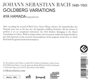 Produktbild: Bach: Goldberg Variations