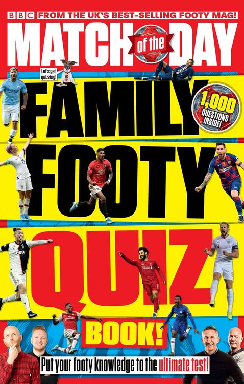 Produktbild: Match of the Day Family Footy Quiz Book