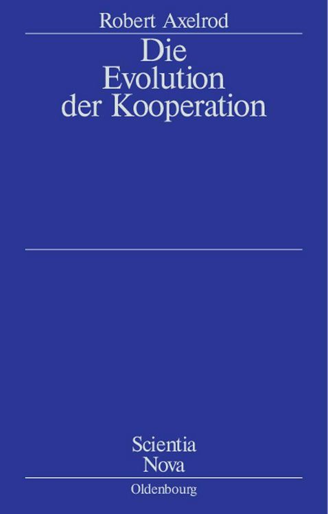 Produktbild: Die Evolution der Kooperation