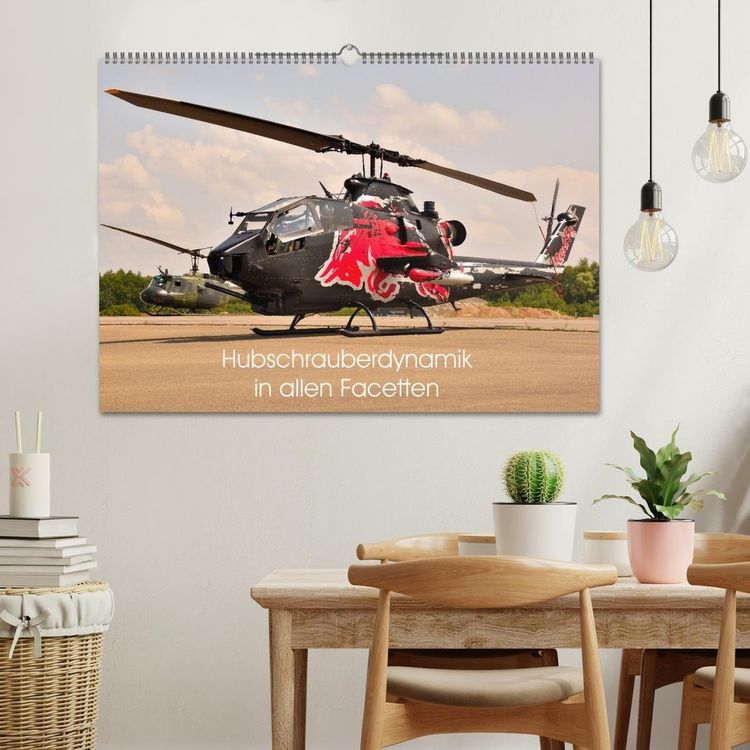 Produktbild: Hubschrauberdynamik in allen Facetten (Wandkalender 2027 DIN A2 quer), CALVENDO Monatskalender
