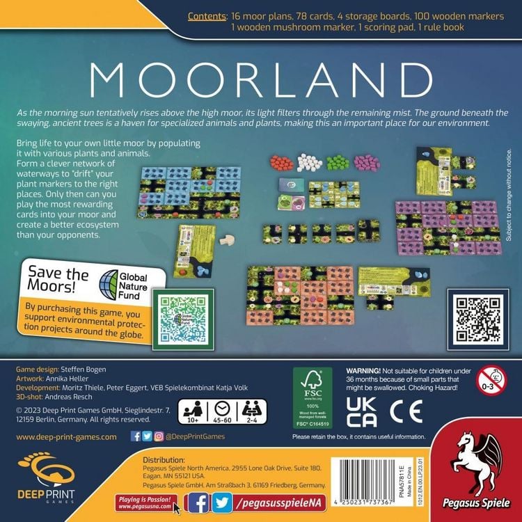 Produktbild: Moorland (Deep Print Games) (English Edition)