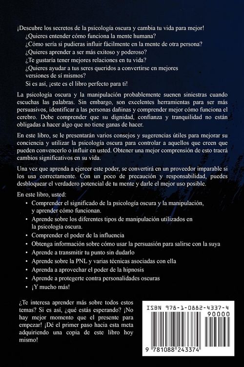 Produktbild: Psicolog&iacute;a Oscura Y Manipulaci&oacute;n Gaslighting