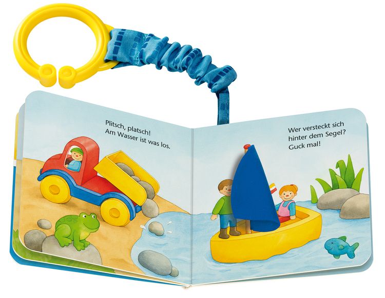 Produktbild: Ministeps Mein erstes Buggybuch: Guck mal! Erste Fahrzeuge - ab 6 Monate