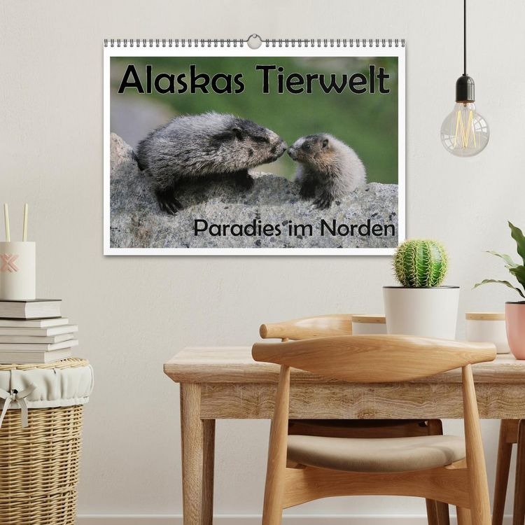 Produktbild: Alaskas Tierwelt - Paradies im Norden (Wandkalender 2026 DIN A3 quer), CALVENDO Monatskalender