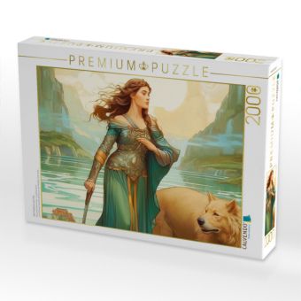 Produktbild: CALVENDO Puzzle Die Priesterin vom See | 2000 Teile Lege-Gr&ouml;&szlig;e 90x67cm Foto-Puzzle f&uuml;r gl&uuml;ckliche Stunden