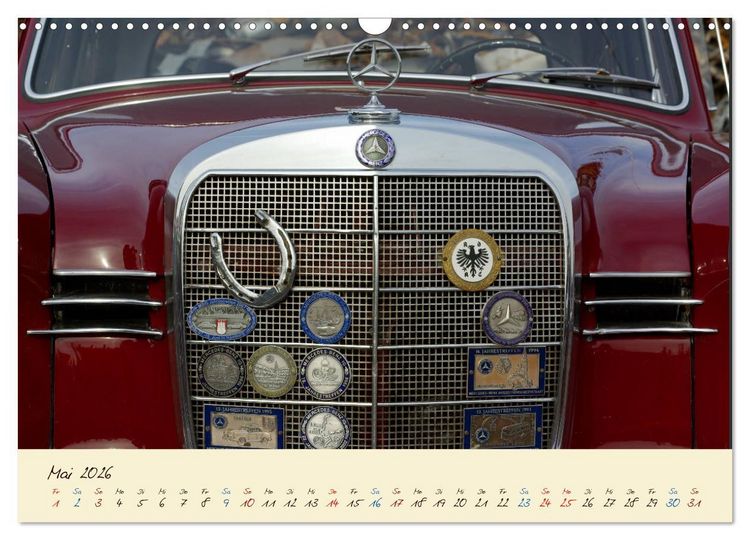 Produktbild: Klassiker mit Stern (Wandkalender 2026 DIN A3 quer), CALVENDO Monatskalender