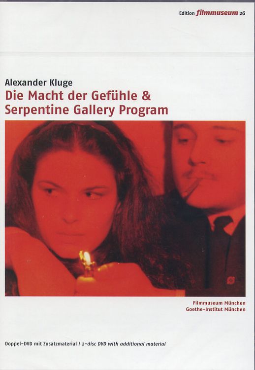 Produktbild: Die Macht der Gef&uuml;hle/Serpentine Gallery Program - Edition Filmmuseum [2 DVDs]
