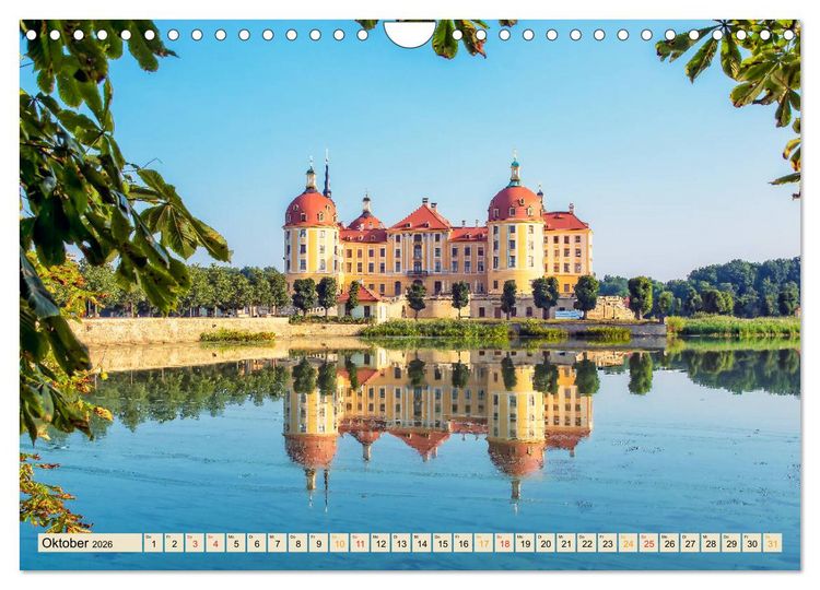 Produktbild: Reise durch Deutschland - Sachsen (Wandkalender 2026 DIN A4 quer), CALVENDO Monatskalender