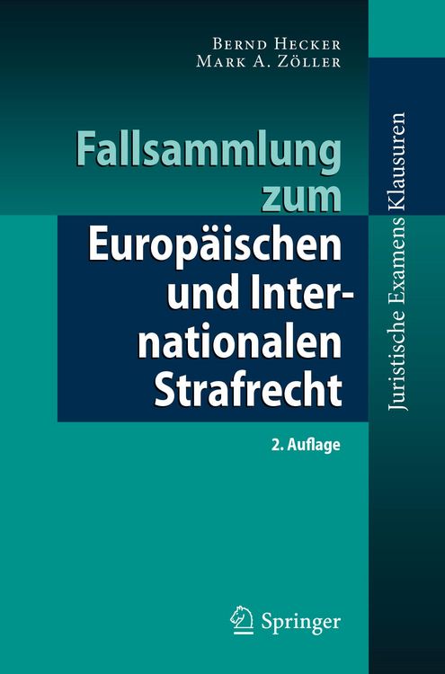 Produktbild: Fallsammlung zum Europ&auml;ischen und Internationalen Strafrecht