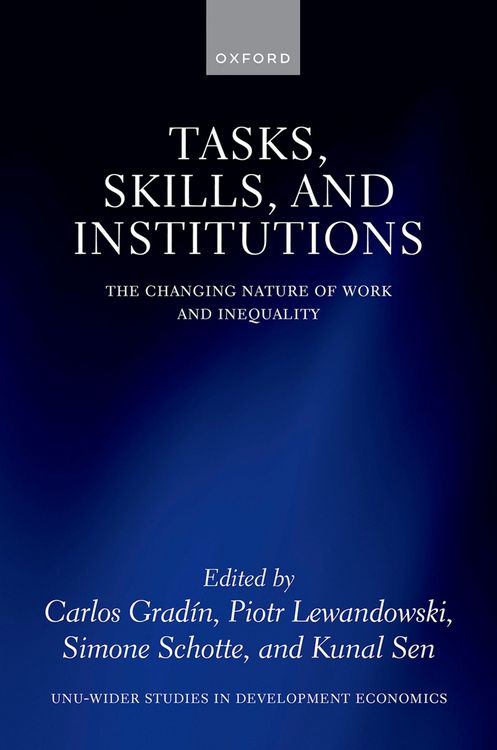 Produktbild: Tasks, Skills, and Institutions